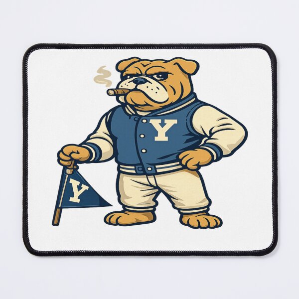 Item preview, Handsome Dan Yale Mascot Vintage Tee, Yale mascot shirt, Handsome Dan vintage, Ivy League bulldog, Yale University apparel, Yale alumni gift, designed and sold by TulipsArtDesigns .