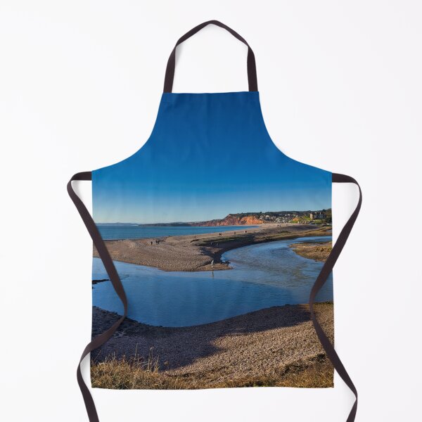 Item preview, Budleigh Salterton Seafront Devon – English Coastal Photography of East Devon Beach designed and sold by leonwoods.