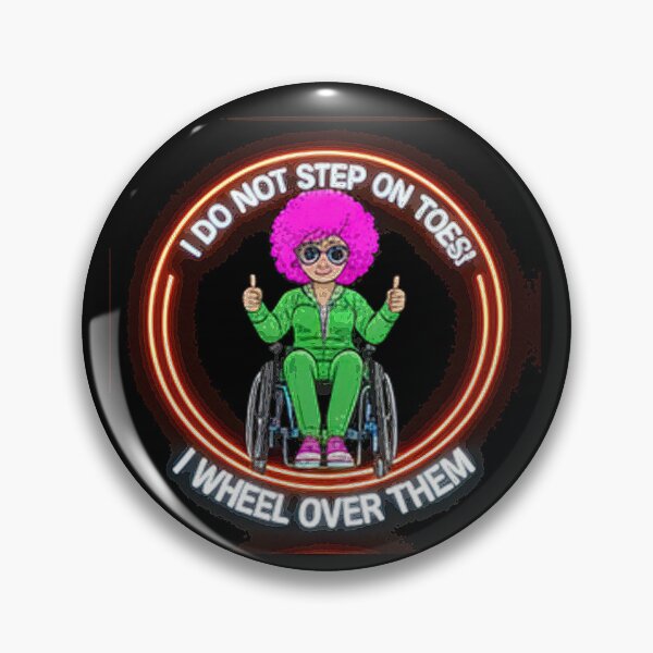 Item preview, Wheelchair and toes 1  designed and sold by designbywhacky.