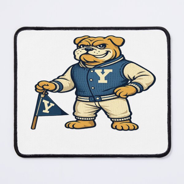 Item preview, Handsome Dan Yale Mascot Vintage Tee, Yale mascot shirt, Handsome Dan vintage, Ivy League bulldog, Yale University apparel, Yale alumni gift, designed and sold by TulipsArtDesigns .