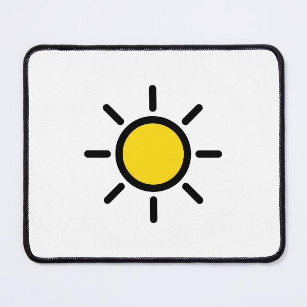 Item preview, Sunny Day Weather Icon designed and sold by lrwhcvcxowh11.