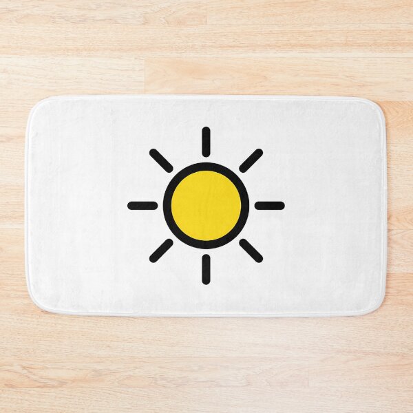 Item preview, Sunny Day Weather Icon designed and sold by lrwhcvcxowh11.