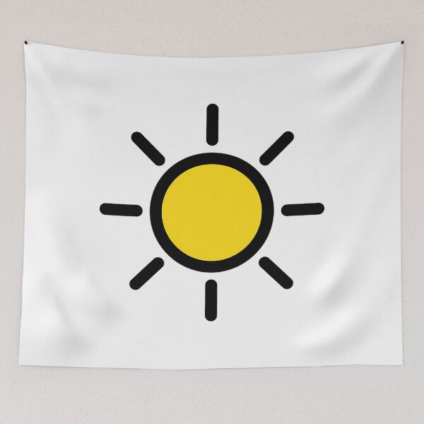 Item preview, Sunny Day Weather Icon designed and sold by lrwhcvcxowh11.