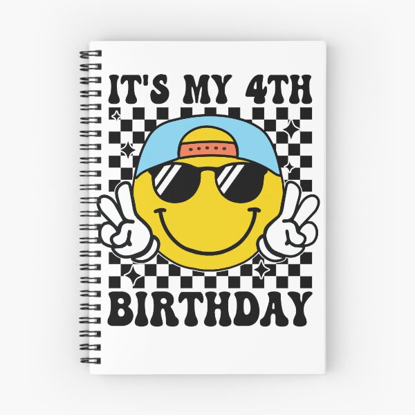 Item preview, It's My 4th Birthday 4 Years Old Boys Bruh I'm 4 Four Party designed and sold by Night Forest.