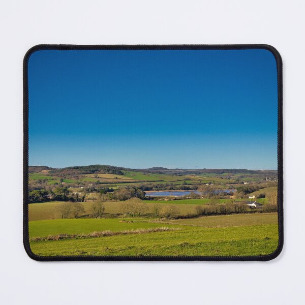 Item preview, East Devon Countryside Fields – English Rural Landscape Photography & Scenic Nature Art designed and sold by leonwoods.