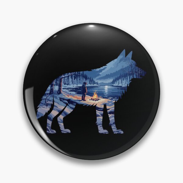 Item preview, Winter Silence Dog Silhouette designed and sold by YounexxART.