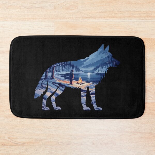 Item preview, Winter Silence Dog Silhouette designed and sold by YounexxART.