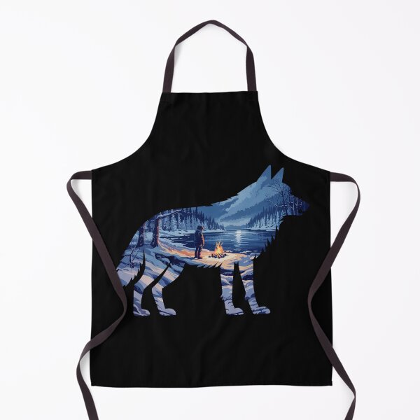 Item preview, Winter Silence Dog Silhouette designed and sold by YounexxART.