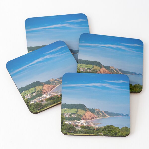 Item preview, Sidmouth Coast from Peak Hill Devon – English Coastal Photography & Jurassic Coast Landscape designed and sold by leonwoods.