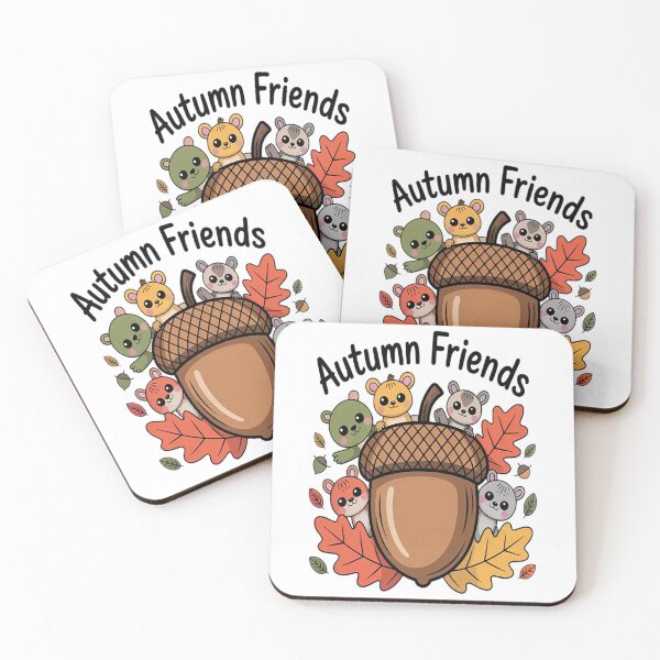 Item preview, Autumn Friends A Cozy Gathering designed and sold by NicolaMail.