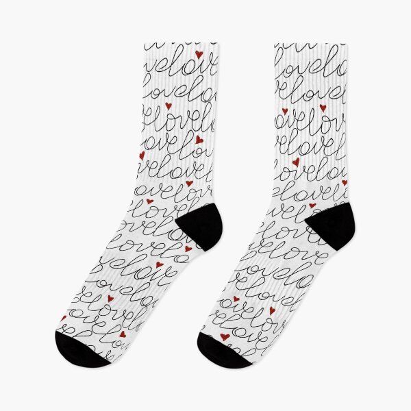 Item preview, Hand-Drawn Love Typography Seamless Pattern – Romantic Doodle Design designed and sold by alijun.