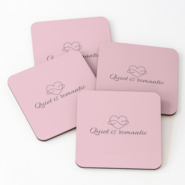 Item preview, Quiet Is Romantic Minimalist Design designed and sold by Minimalist Typography.