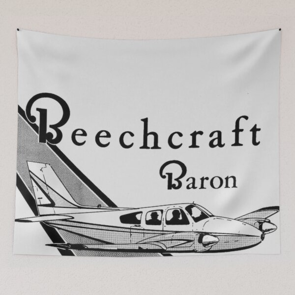 Item preview, beechcraft baron twin engine piston plane advanced avionics designed and sold by PilotandPlane.