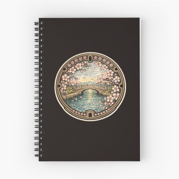 Item preview, Sakura City Seal #01 – Japanese Manhole Cover designed and sold by Planthem.