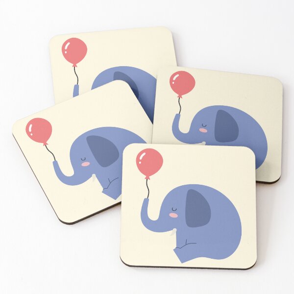 Item preview, Elephant with baloon designed and sold by 989-.
