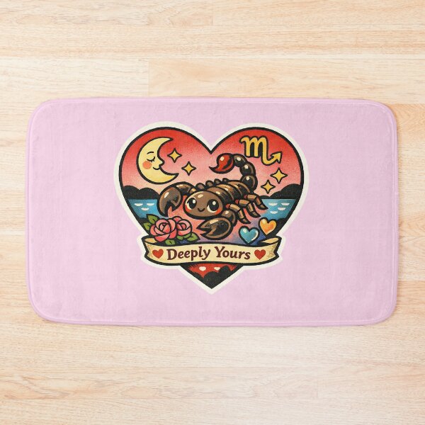 Item preview, Scorpio Valentine Zodiac Love - Cute Vintage Sticker Art designed and sold by TaiyoDigital36.