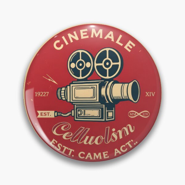 Item preview, Silver Screen Vintage Film Camera Lights Camera Action Retro Cinema designed and sold by Cine8.