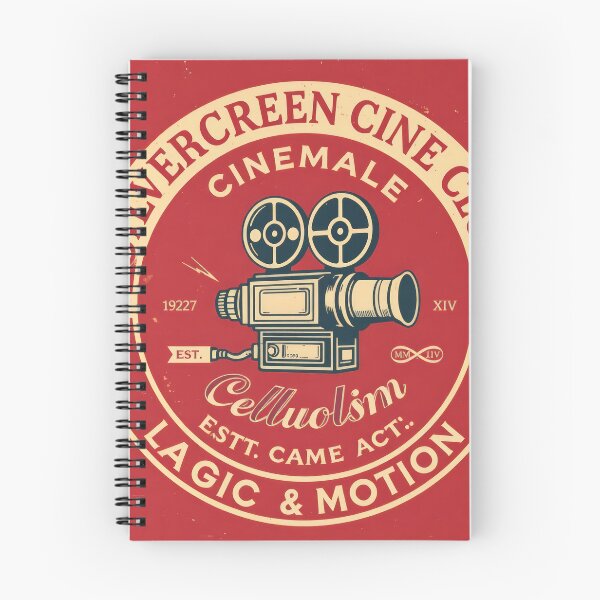 Item preview, Silver Screen Vintage Film Camera Lights Camera Action Retro Cinema designed and sold by Cine8.