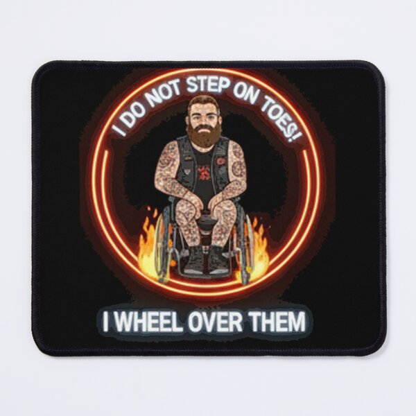 Item preview, Tattoo man wheelchair  designed and sold by designbywhacky.