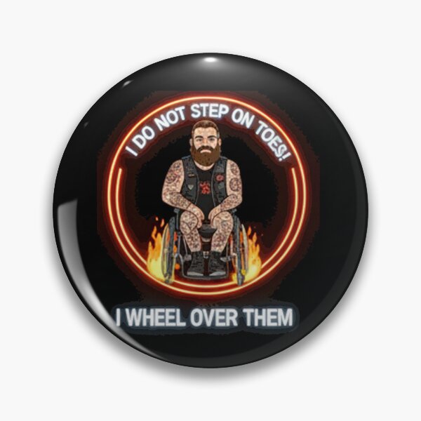 Item preview, Tattoo man wheelchair  designed and sold by designbywhacky.