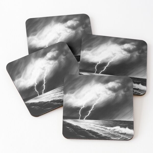 Item preview, Electric storm designed and sold by Island Art Studios.