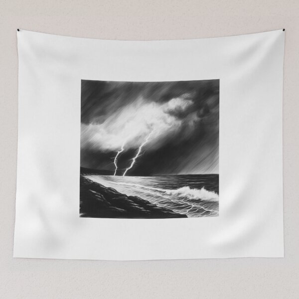 Item preview, Electric storm designed and sold by Island Art Studios.