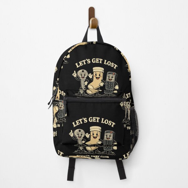 Item preview, Let's Get Lost Tucked Away Club Retro Cartoon designed and sold by Ali-printshop.