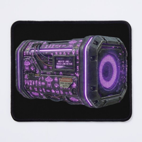 Item preview, Area 51 Labs: TACTICAL SPEAKER - Purple Edition (Classified Archive) designed and sold by AREA51.LABS.