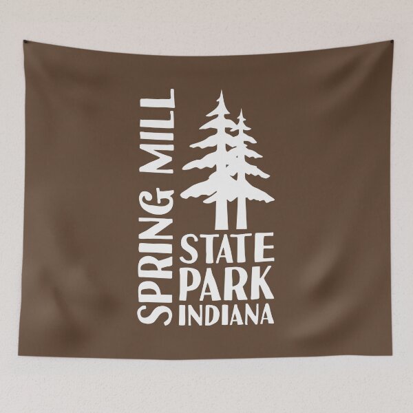 Item preview, Spring Mill State Park Indiana Pines W designed and sold by bivenart.