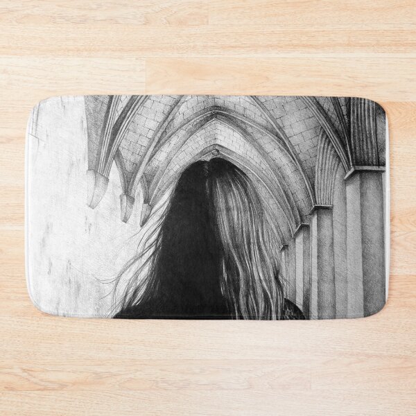 Item preview, Threshold of Silence, 50 x 70 cm, graphite crayon on paper, 2026 designed and sold by oanaunciuleanu.