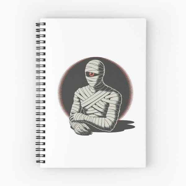 Item preview, Retro Mummy Horror Illustration — Vintage Creepy One-Eyed Monster Art designed and sold by Colorful-Garden.