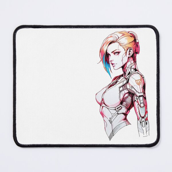 Item preview, Cyborg Girl designed and sold by ArtCraftLab.