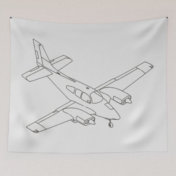 Item preview, b55 beech baron beechcraft gifts travel air pilots designed and sold by PilotandPlane.