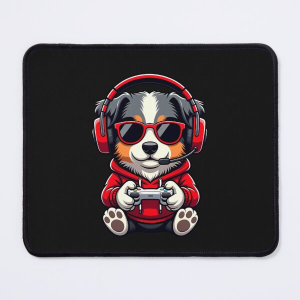 Item preview, Gamer Dog Gaming Dog Lover Funny designed and sold by GrumpySableye.