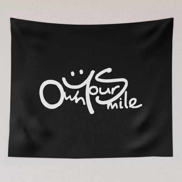 Item preview, Own Your Smile: OYS Minimalist Streetwear Script with Smile Icon designed and sold by NoulDesign.