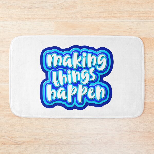 Item preview, Making Things Happen Motivational Success Quote designed and sold by Mr Lee.
