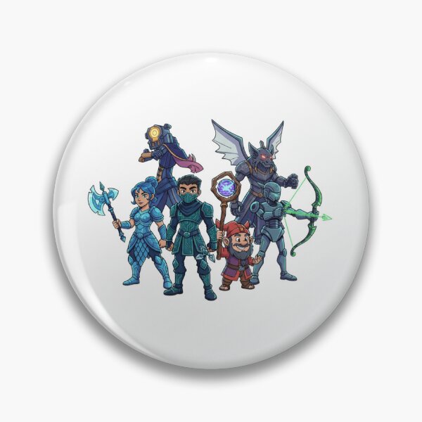 Item preview, Diverse Party of Fantasy Heroes and Mythical Adventurers designed and sold by DreamArtis.