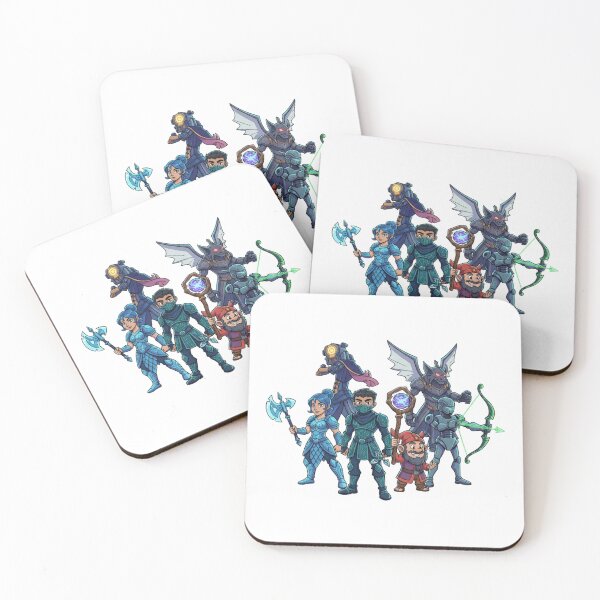 Item preview, Diverse Party of Fantasy Heroes and Mythical Adventurers designed and sold by DreamArtis.