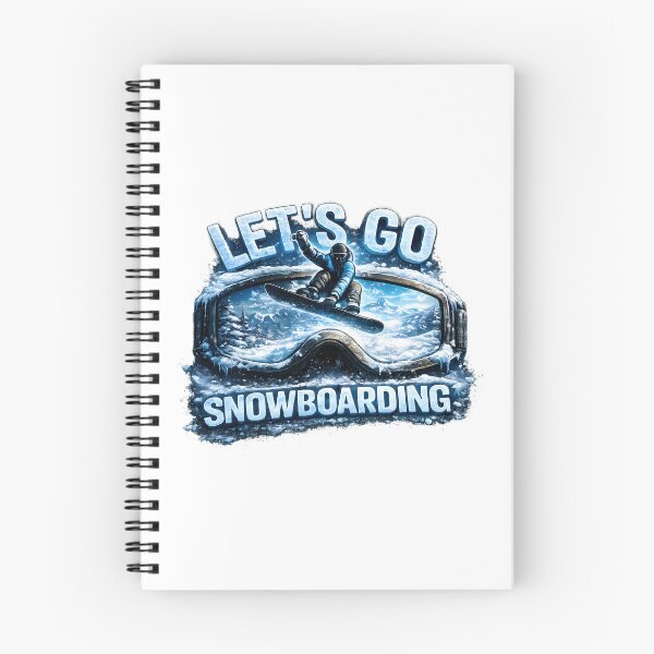 Item preview, Let’s Go Snowboarding Goggles Design designed and sold by Mastermind-Art.