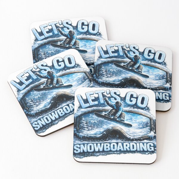 Item preview, Let’s Go Snowboarding Goggles Design designed and sold by Mastermind-Art.