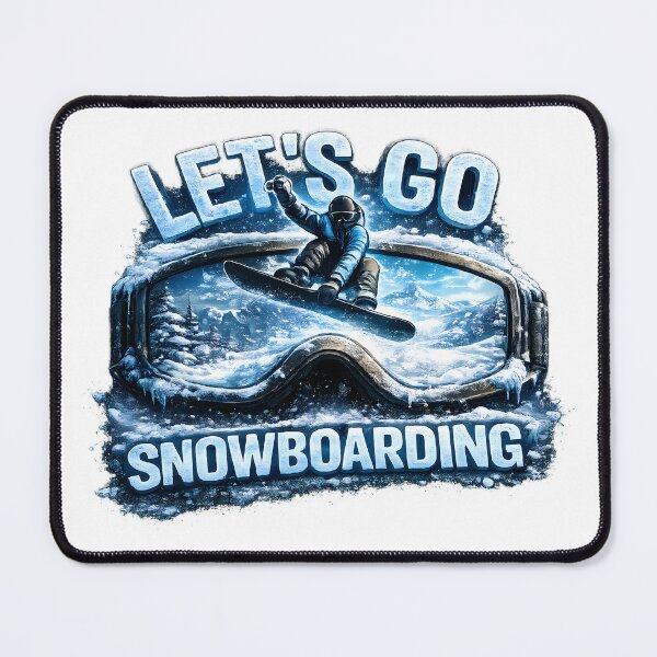 Item preview, Let’s Go Snowboarding Goggles Design designed and sold by Mastermind-Art.