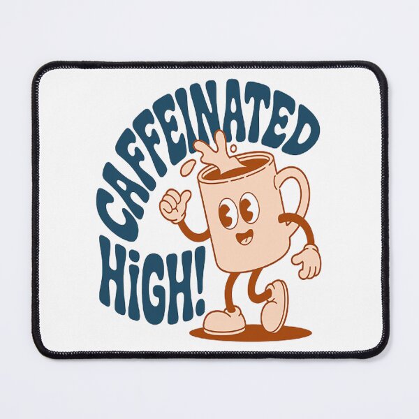 Item preview, Caffeinated High Coffee Lover designed and sold by TheRetroStyle.