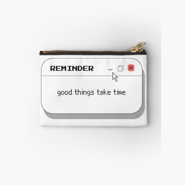 Item preview, Daily Reminder _ Good Things Take Time designed and sold by LunaArtology.