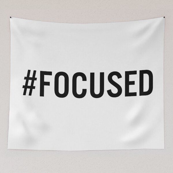 Item preview, #FOCUSED – Brain Locked In, Distractions Blocked, Gains Loading… designed and sold by Born To Be Fit.