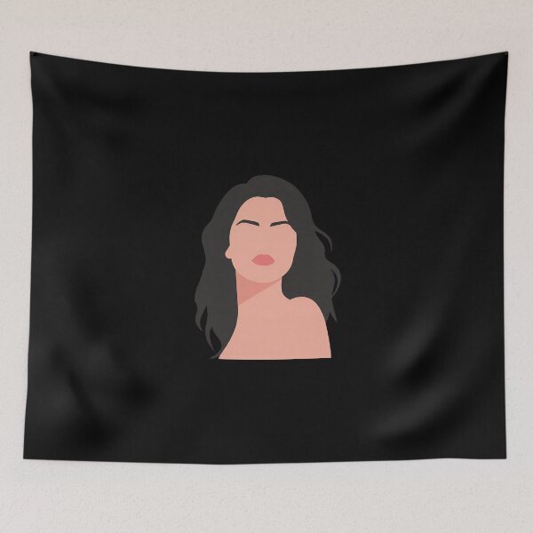 Item preview, Selena Gomez Lineless Illustration designed and sold by dsxclothing.