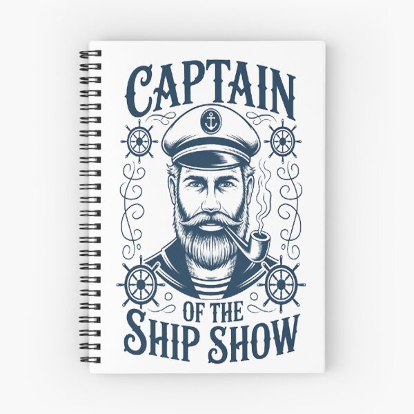 Item preview, Captain Of The Ship Show designed and sold by TheRetroStyle.