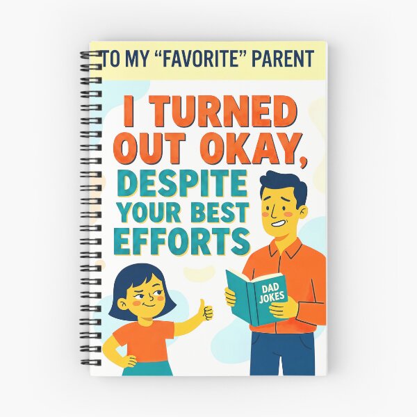 Item preview, To My “Favorite” Parent - Funny Parenting Quote Card designed and sold by BlankInsideCard.