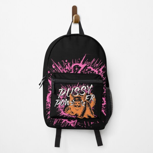 Item preview, Pussy Power Angry Cat Lesbian Feminist Art designed and sold by TackyTime.