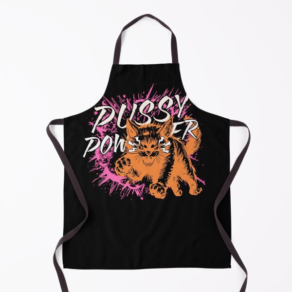 Item preview, Pussy Power Angry Cat Lesbian Feminist Art designed and sold by TackyTime.