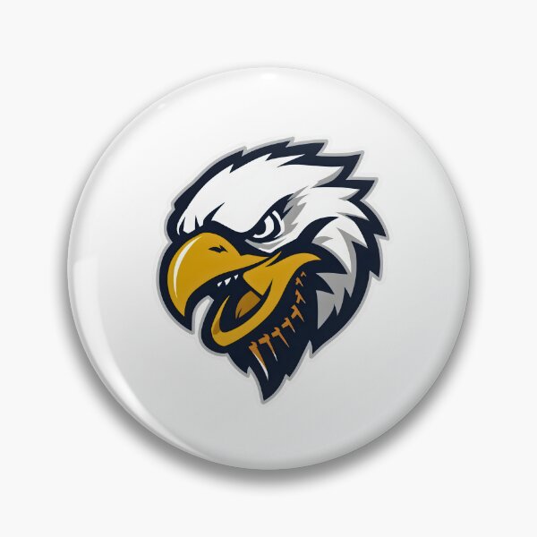 Item preview, Fierce Eagle Head Mascot – Powerful Bird of Prey Vector Design designed and sold by Kavya Art.